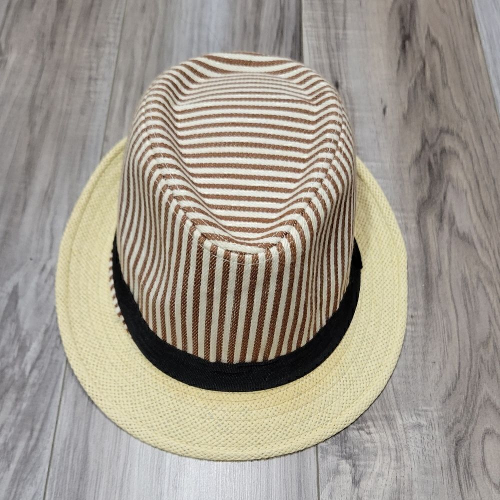 Striped fedora hat - Picture 10 of 13
